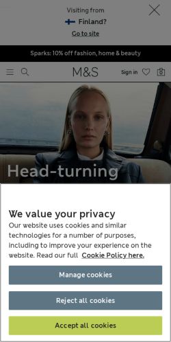 Mobile page screenshot