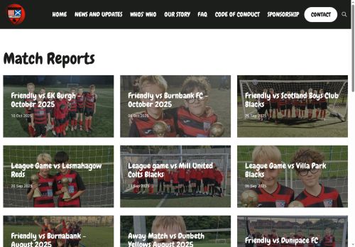 Desktop page screenshot