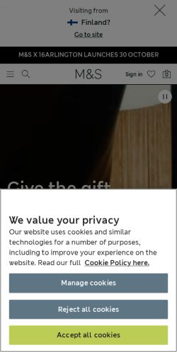 Mobile page screenshot