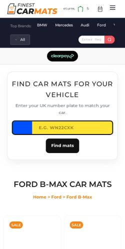 Mobile page screenshot