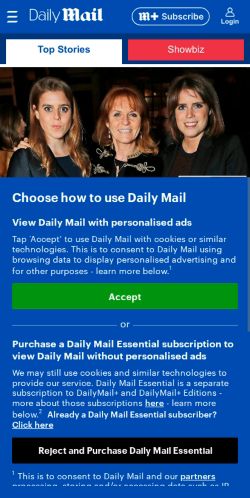 Mobile page screenshot