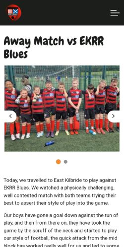 Mobile page screenshot