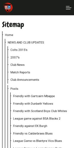 Mobile page screenshot