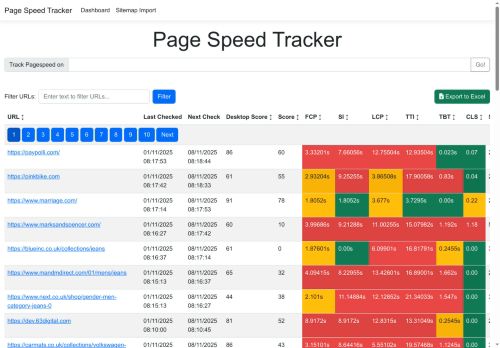 Desktop page screenshot