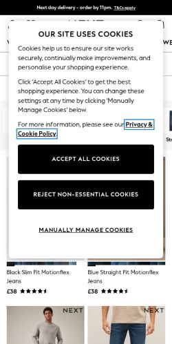 Mobile page screenshot