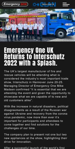 Mobile page screenshot