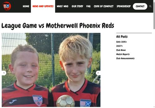 Desktop page screenshot