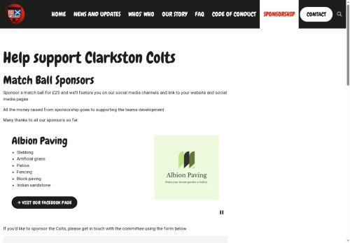 Desktop page screenshot