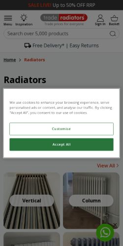 Mobile page screenshot