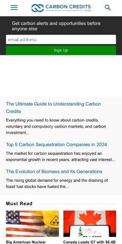 Mobile page screenshot