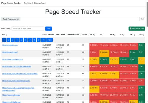 Desktop page screenshot