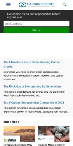 Mobile page screenshot