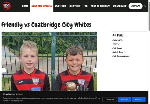 Desktop page screenshot