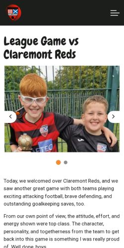 Mobile page screenshot