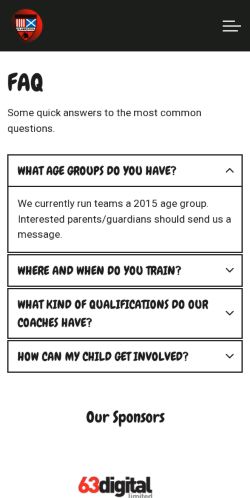 Mobile page screenshot