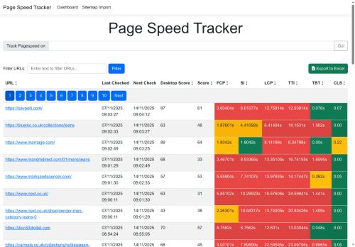 Desktop page screenshot