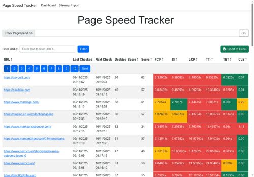 Desktop page screenshot