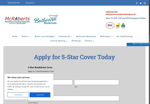 Desktop page screenshot