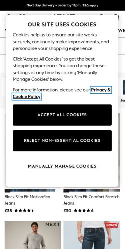 Mobile page screenshot