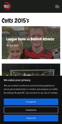 Mobile page screenshot