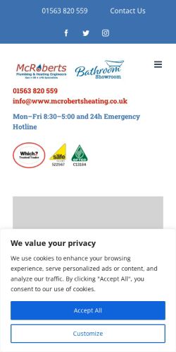 Mobile page screenshot