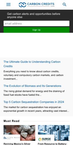 Mobile page screenshot