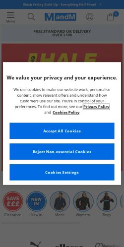 Mobile page screenshot