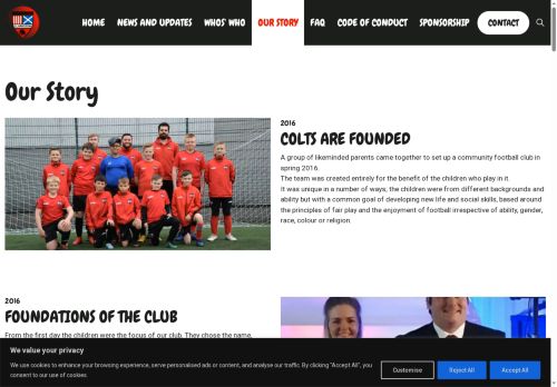 Desktop page screenshot