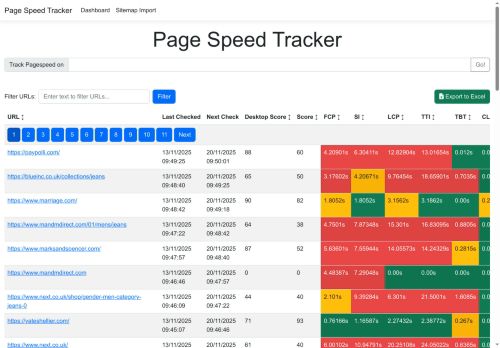 Desktop page screenshot