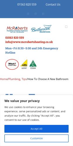 Mobile page screenshot