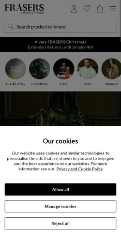 Mobile page screenshot