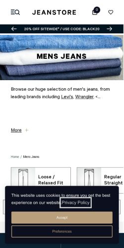 Mobile page screenshot