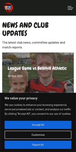 Mobile page screenshot