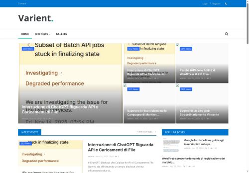 Desktop page screenshot