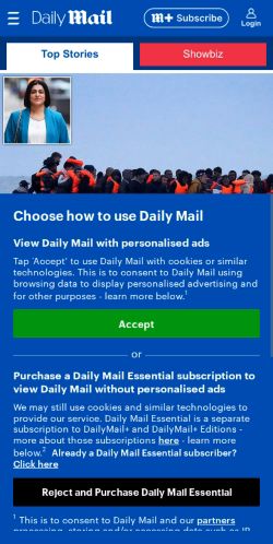 Mobile page screenshot