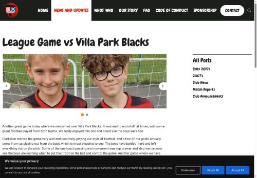 Desktop page screenshot