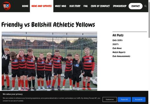 Desktop page screenshot