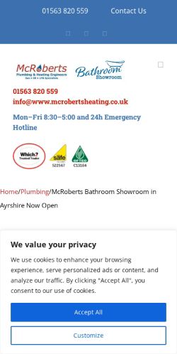 Mobile page screenshot