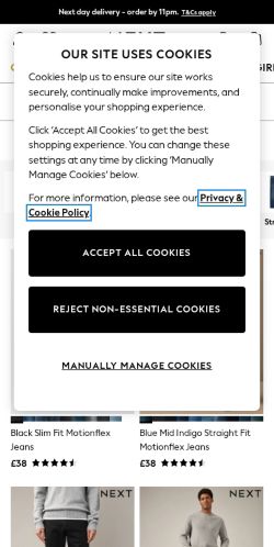 Mobile page screenshot