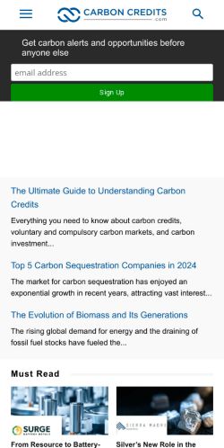 Mobile page screenshot