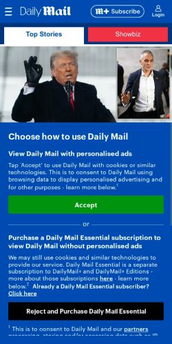 Mobile page screenshot