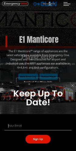 Mobile page screenshot