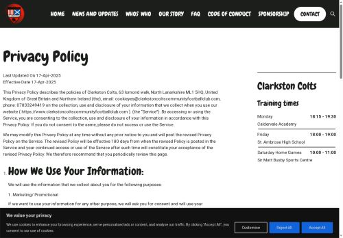 Desktop page screenshot