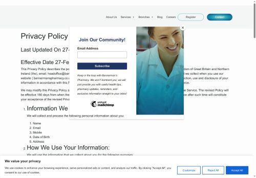 Desktop page screenshot