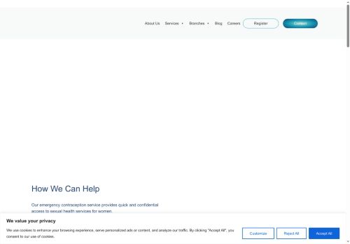 Desktop page screenshot
