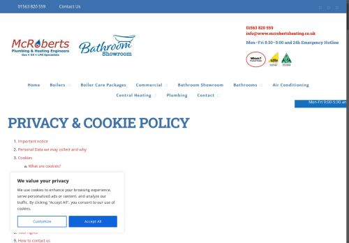 Desktop page screenshot