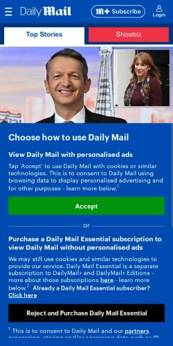 Mobile page screenshot