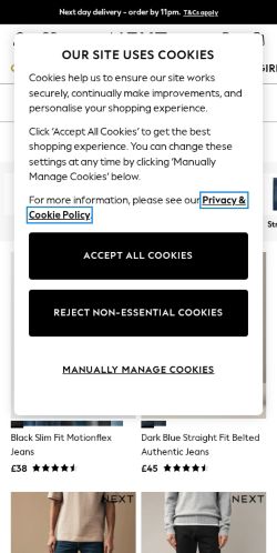 Mobile page screenshot