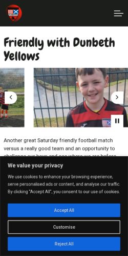 Mobile page screenshot