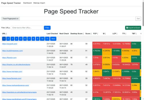 Desktop page screenshot
